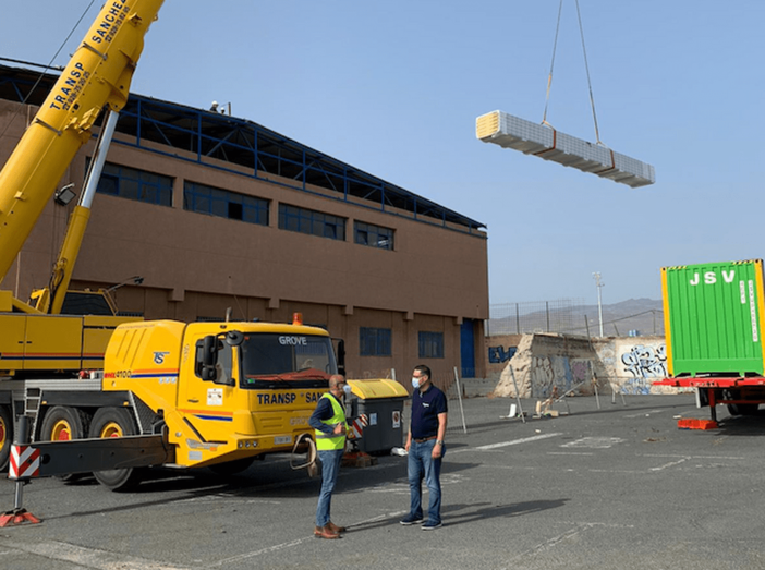 La estructura presentaba un alto nivel de deterioro (Foto TA)